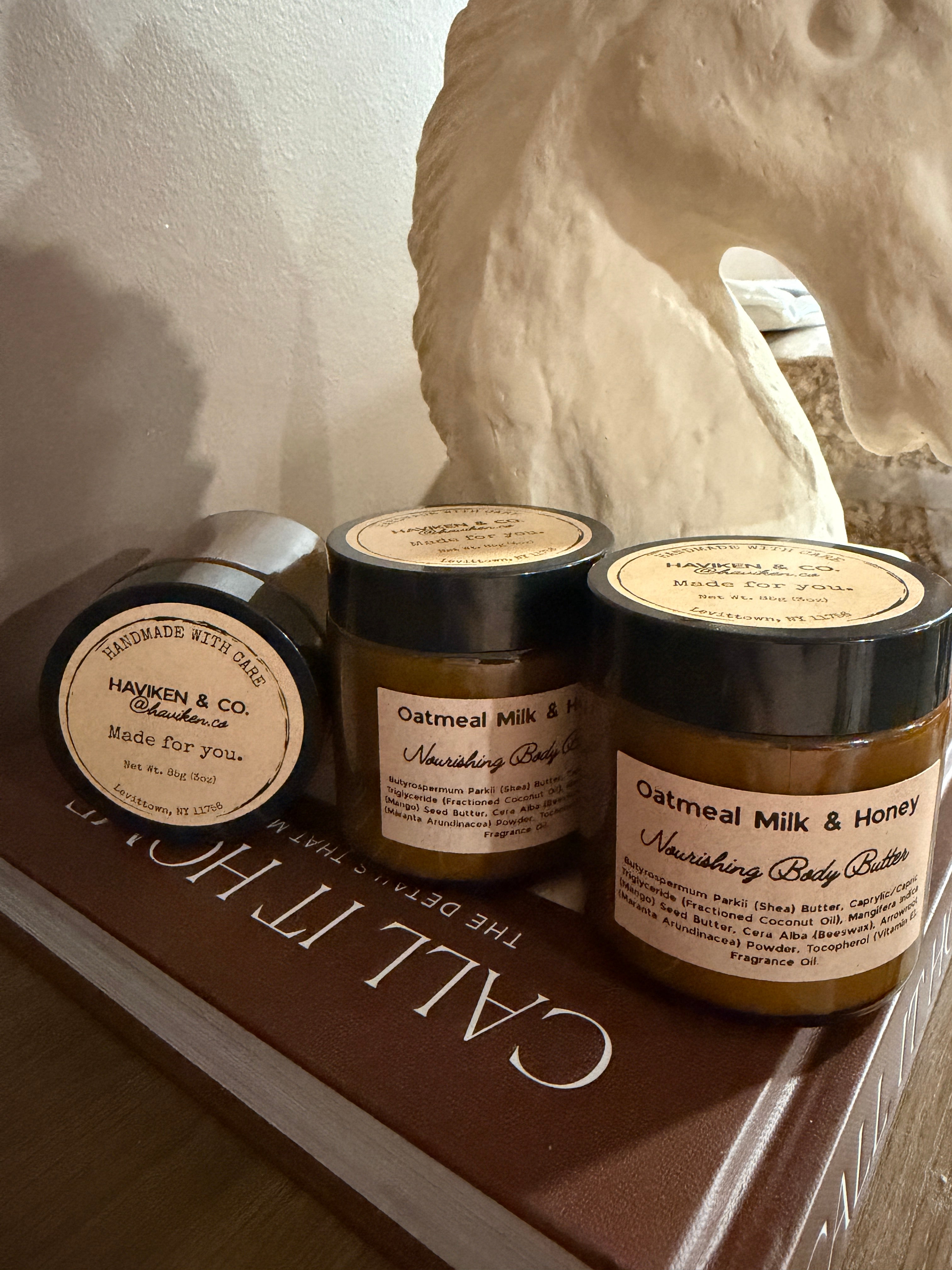 OATMEAL MILK & HONEY BODY BUTTER